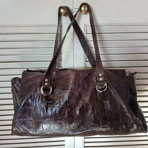 Gianni Chiarini vintage leather tote